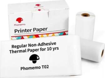 Termopapīra ruļlis Phomemo 3 × 53