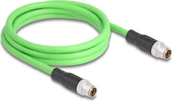 Tīkla kabelis DeLOCK M12 Cable X-coded