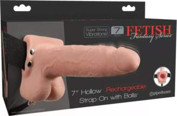 Tukšais strap-on vibrators Pipedream FFS 7