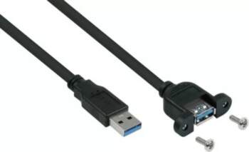 USB A — USB A kabelis