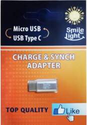 USB-C uz Micro USB adapters Smile