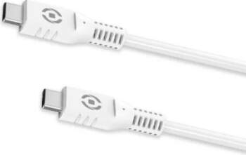 USB-C uz USB-C kabelis Celly USBCUSBCWH