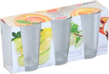 Glāzes 220ml 3gb