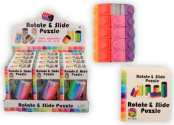Magic rotate and slide puzzle