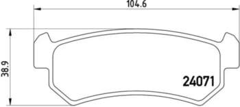 BREMBO Bremžu kluči P 10 001