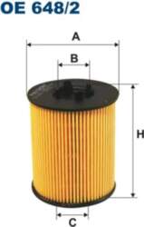 FILTRON Eļļas filtri OE 648/2