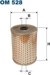 FILTRON Eļļas filtri OM 528