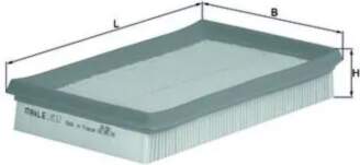 KNECHT Gaisa filtrs LX 532