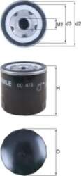 KNECHT Eļļas filtri OC 473