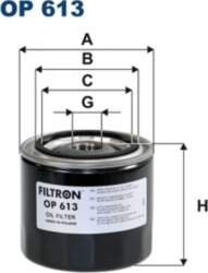FILTRON Eļļas filtri OP 613