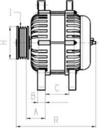 HC-CARGO Ģenerators F 032 116 602