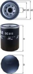 KNECHT Eļļas filtri OC 615