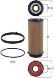 KNECHT Eļļas filtri OX 560D