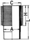 KOLBENSCHMIDT Cilindra čaula 89495110