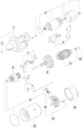 MAHLE Starteris MS 430