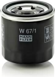 MANN-FILTER Eļļas filtri W 67/1