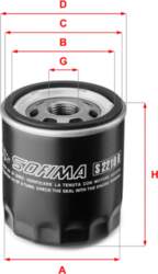 SOFIMA Eļļas filtri S 2210 R