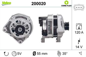 VALEO Ģenerators 200020
