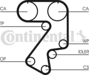 CONTINENTAL CTAM Zobsiksna CT859