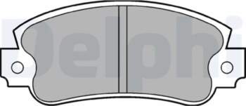 DELPHI Bremžu kluči LP353