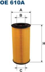 FILTRON Eļļas filtri OE 610A