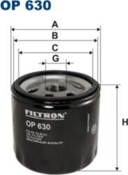 FILTRON Eļļas filtri OP 630