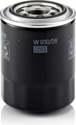 MANN-FILTER Eļļas filtri W 930/26
