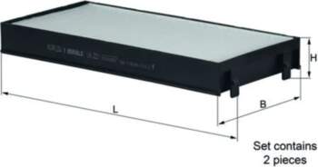 KNECHT Salona filtri LA 221/S