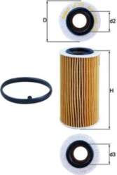 KNECHT Eļļas filtri OX 370D1
