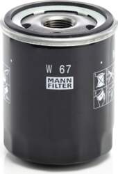 MANN-FILTER Eļļas filtri W 67