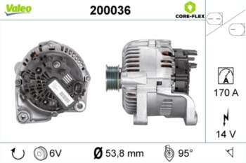 VALEO Ģenerators 200036