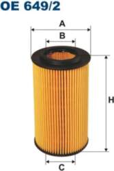 FILTRON Eļļas filtri OE 649/2