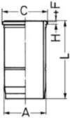 KOLBENSCHMIDT Cilindra čaula 89593110