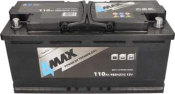 4MAX Akumulators BAT110/950R/4MAX