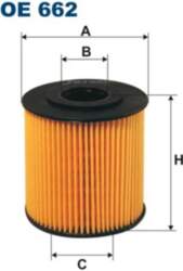FILTRON Eļļas filtri OE 662