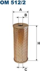 FILTRON Hidraulikas filtrs, Stūres iekārta OM
