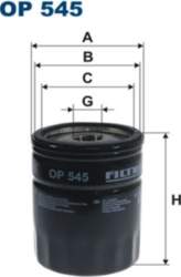 FILTRON Eļļas filtri OP 545