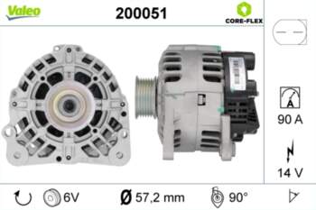 VALEO Ģenerators 200051