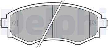 DELPHI Bremžu kluči LP606