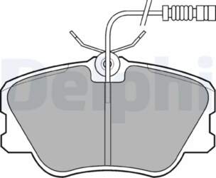 DELPHI Bremžu kluči LP608