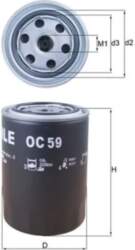 KNECHT Eļļas filtri OC 59