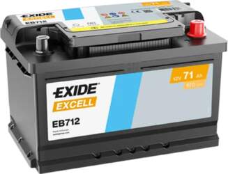 EXIDE Akumulators EB712 — 12 V