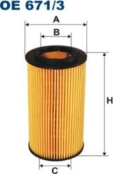 FILTRON Eļļas filtri OE 671/3