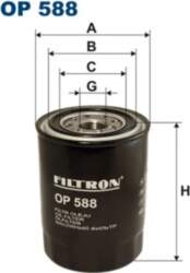 FILTRON Eļļas filtri OP 588
