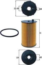 KNECHT Eļļas filtri OX 205/2D