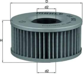 KNECHT Eļļas filtri OX 802