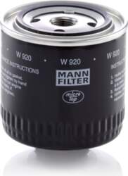 MANN-FILTER Eļļas filtri W 920