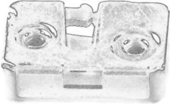 PACOL Durvju slēdzene IVE-BC-018