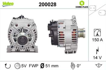 VALEO Ģenerators 200028