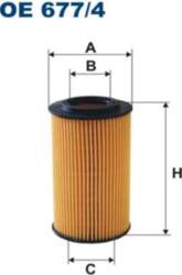FILTRON Eļļas filtri OE 677/4